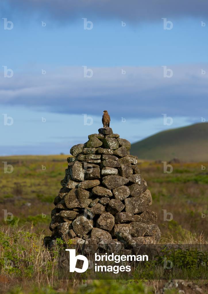 Pipi Horeko Taboo Tower, Easter Island, Chile (photo)