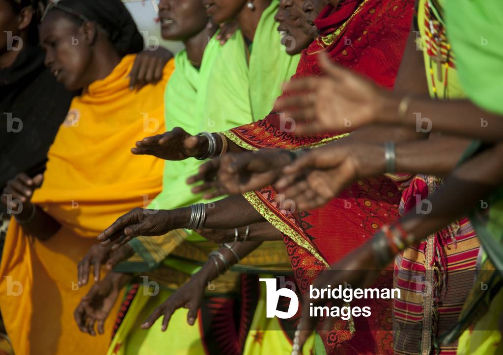 Gabbra tribe dance, Kenya, Africa (photo)