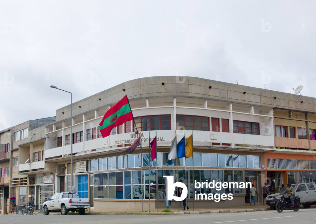 Headquarters of Unita in Huambo, Angola, Africa (photo)