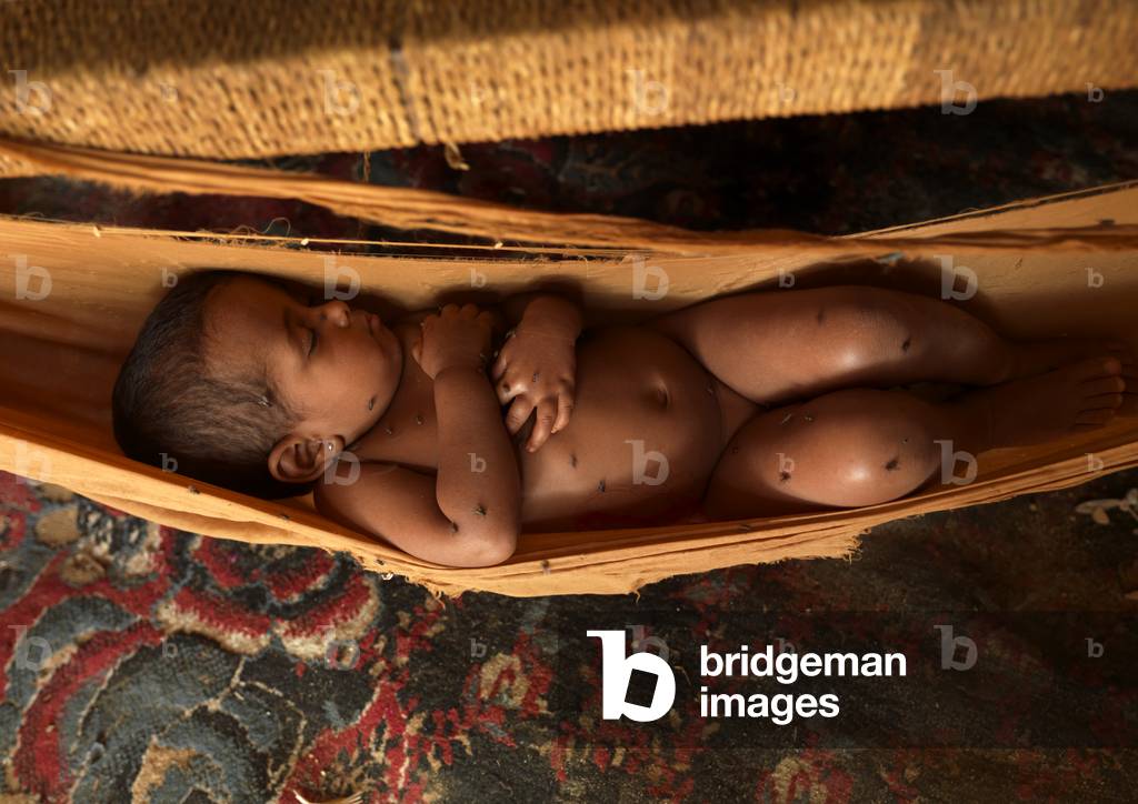 Yemeni Baby in Abo Agros Village, Tihama Coast, Saudi Arabia (photo)