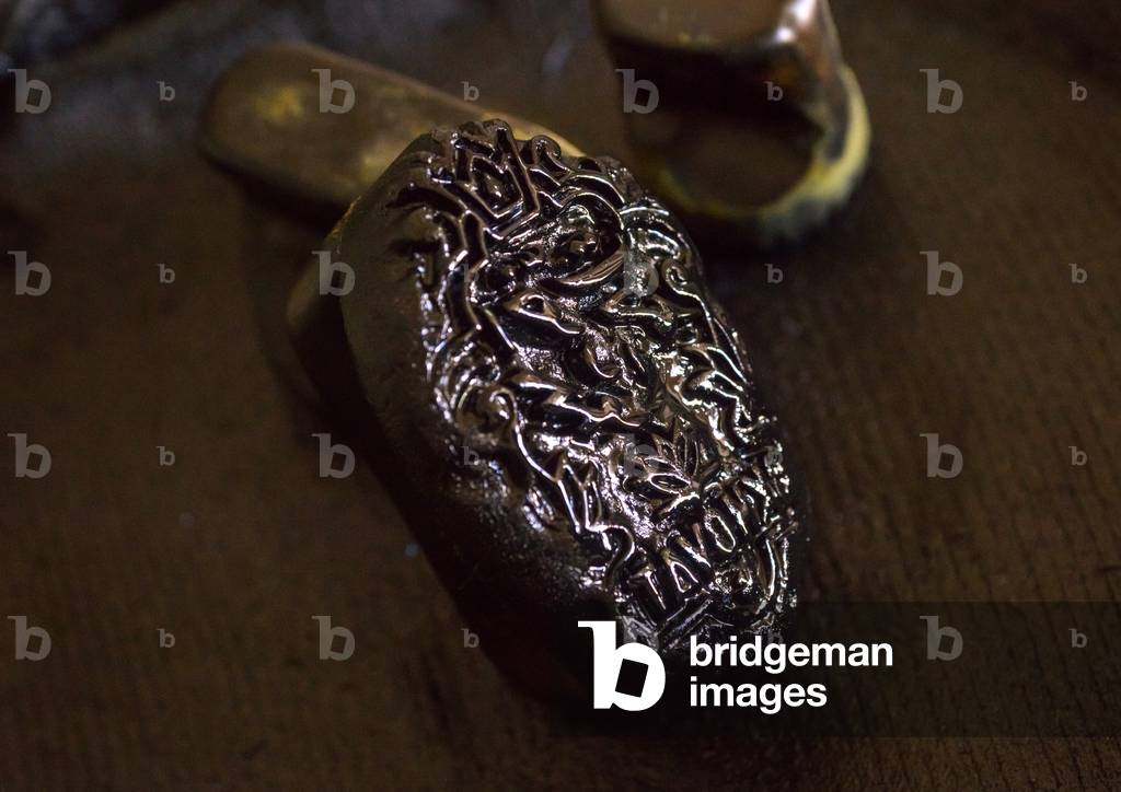 Traditional Stamp for Henna Decoration, Yazd Province, Yazd, Iran (photo)