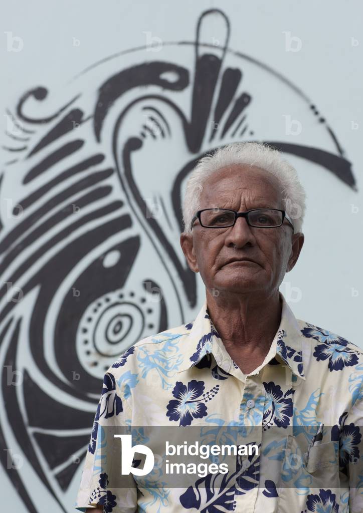 Riroroko Tuki Valentino, The Last King of Easter Island, Chile (photo)