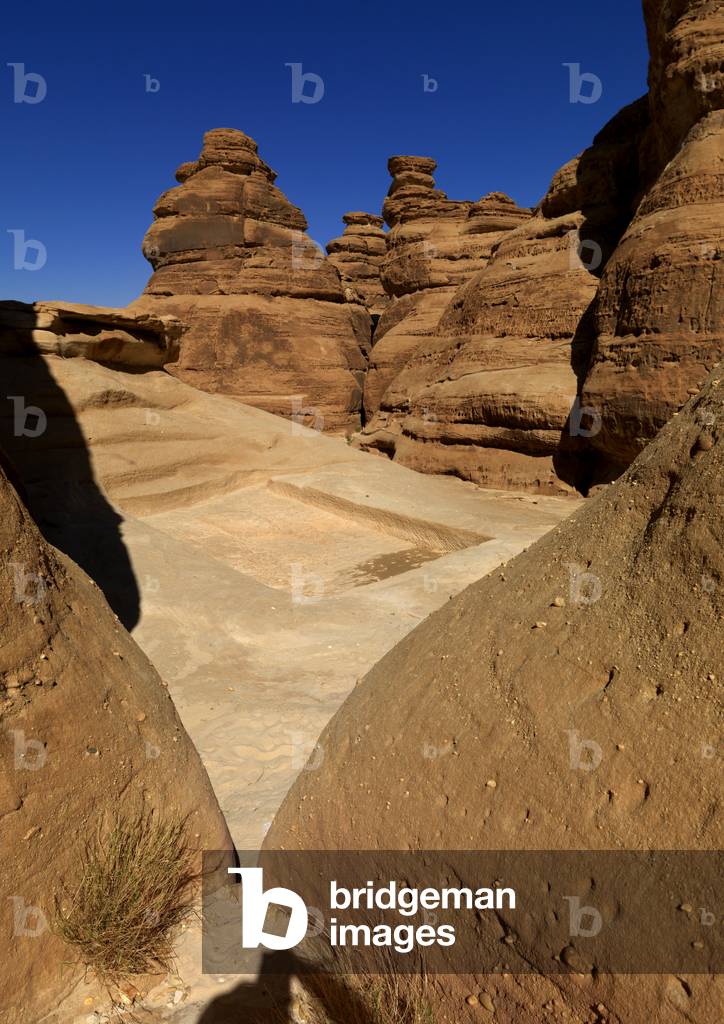 Madain Saleh Archaeologic Site, Saudi Arabia (photo)