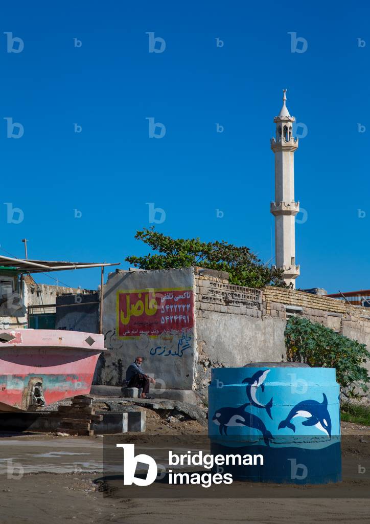 Seaside decoration, Hormozgan, Bandar Abbas, Iran (photo)