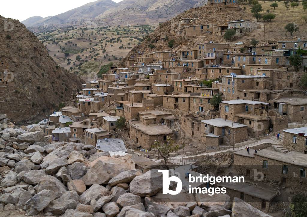 Old Kurdish Village of Palangan, Iran (photo)