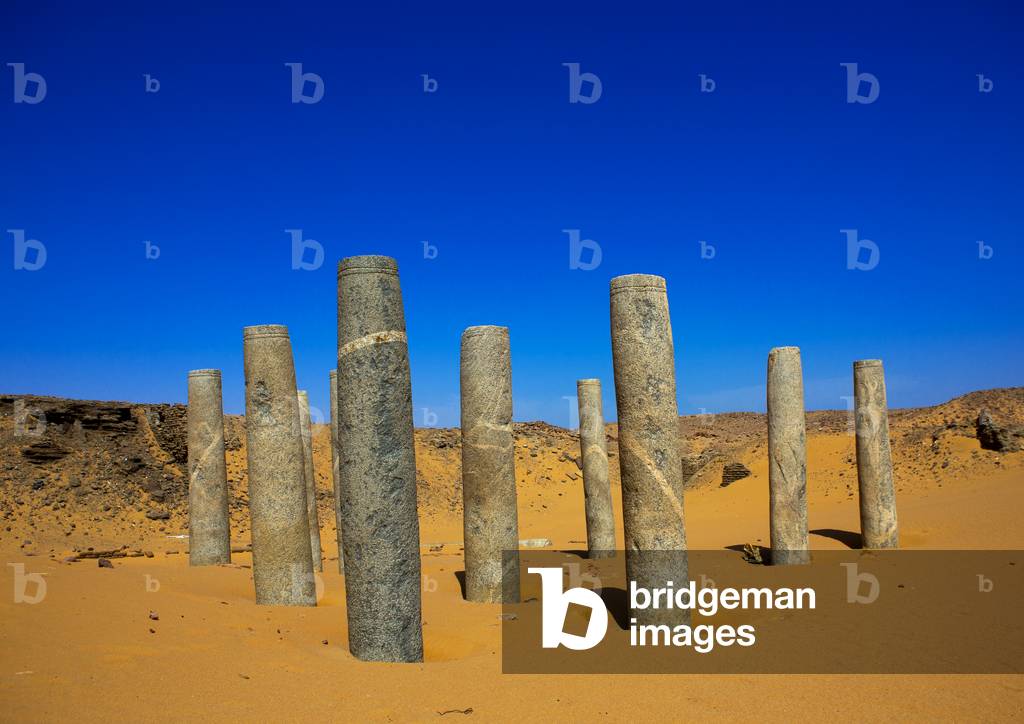Ruins of The Church of The Granite Columns, Old Dongola, Nubia, Sudan (photo)