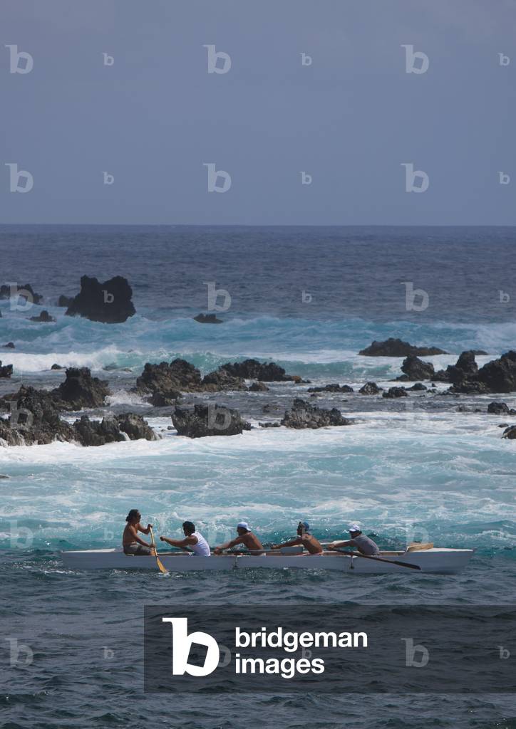 Canoe Competition, Easter Island, Chile
 (photo)