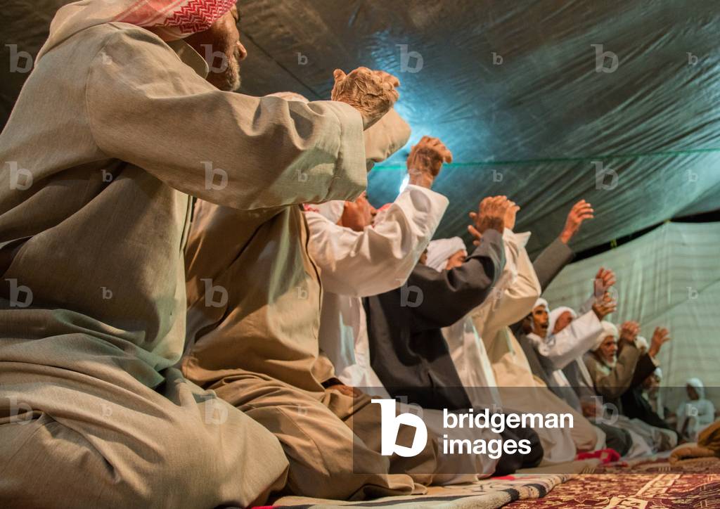 Men Dancing During A Wedding Ceremony, Qeshm Island, Tabl , Iran, 2015 (photo)