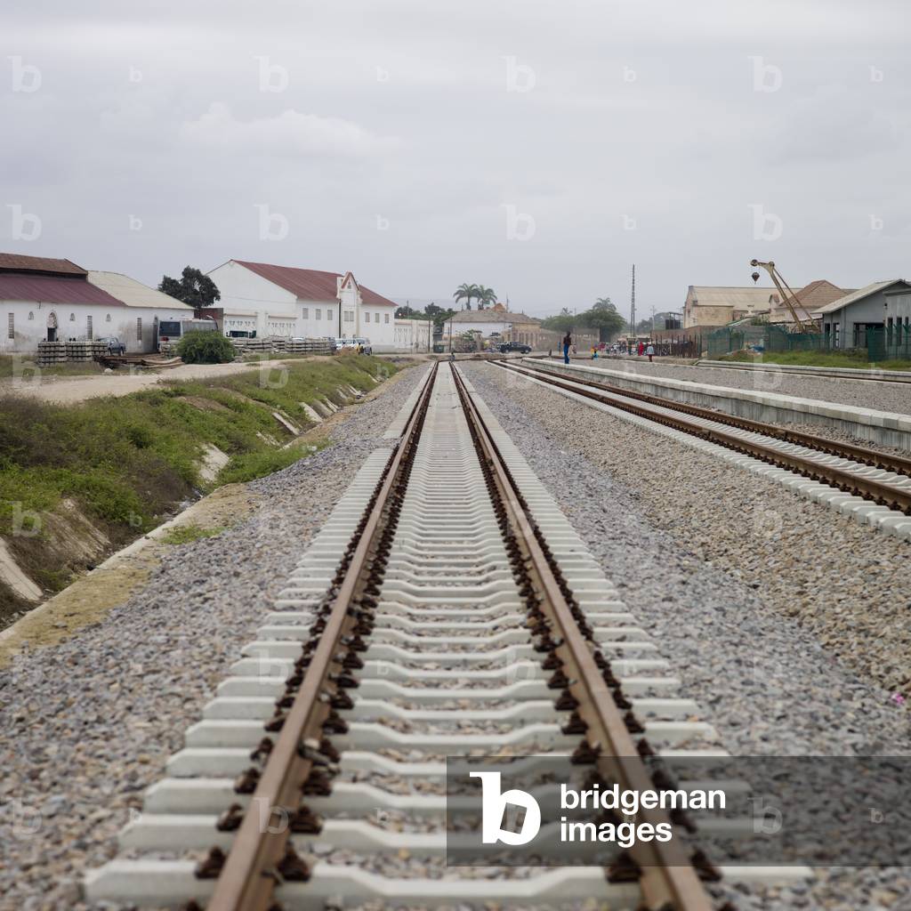 Railway in Benguela, Angola, Africa (photo)