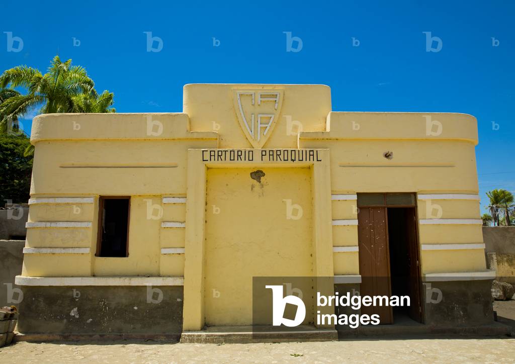 Parish Register of Births, Dombe Grande Village, Angola, Africa (photo)