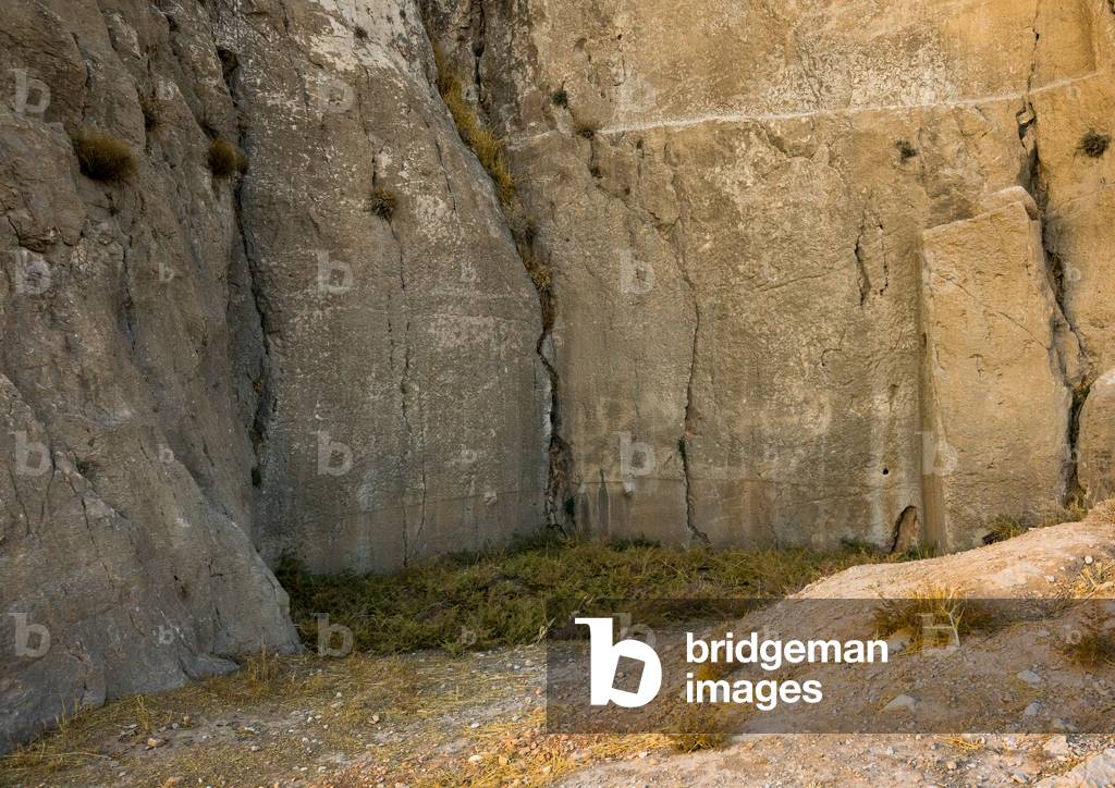 The Water Basin in Naqsh-e Rustam Necropolis, Fars Province, Shiraz, Iran (photo)