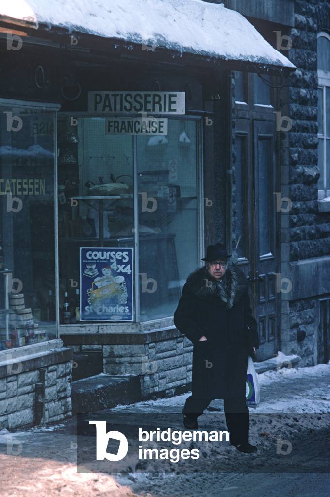 Boulangerie, Patisserie, Montreal in winter, Quebec Province, Canada (photo)