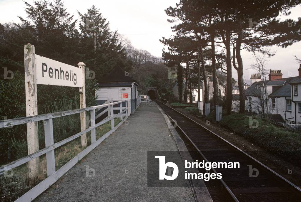 Aberdovey town, Gwynedd, Wales, Great Britain, 1982 (photo)
