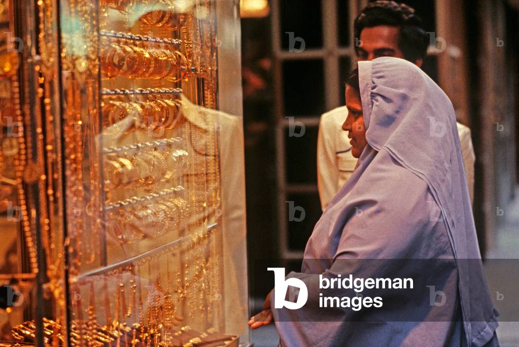 Gold quarter in Dubai, United Arab Emirates,UAE