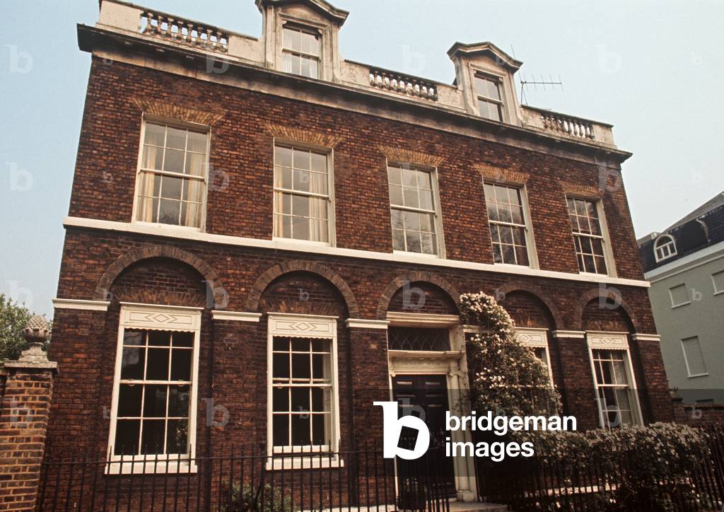 Canonbury House, Georgian House,  Canonbury Place, Islington, London, UK, 1970s (photo)