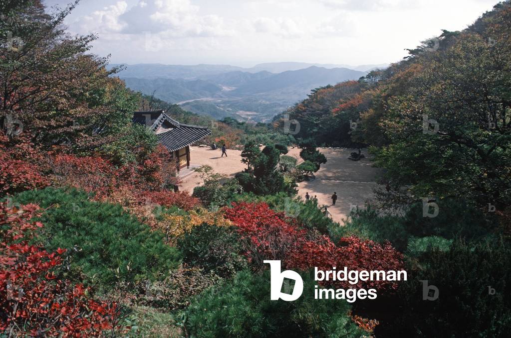 Sokkuram Temple part of the Bulguksa Temple complex, Head of the Jogye order of Korean Buddhism, South Korea, Asia (photo)