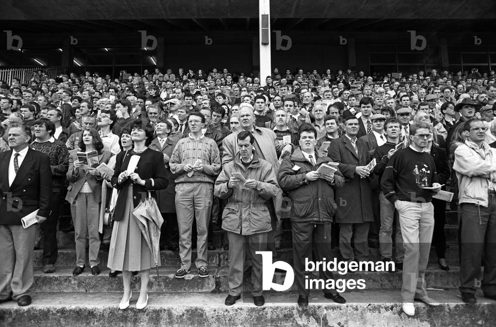 Leopardstown Races, home of Irish racing in Dublin, as referred to in James Joyce 'Ulysses', Dublin, Ireland (photo)