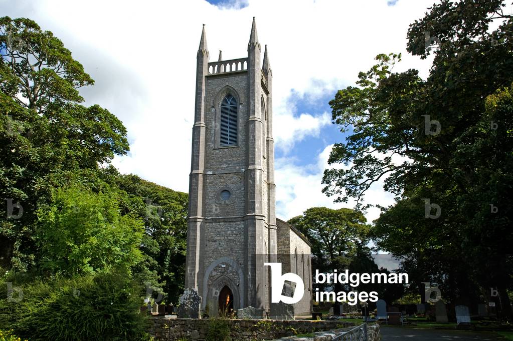 Drumcliff Church Of Ireland St Columba Where W. B. Yeats,  Is Buried, County Sligo,  Ireland (photo)