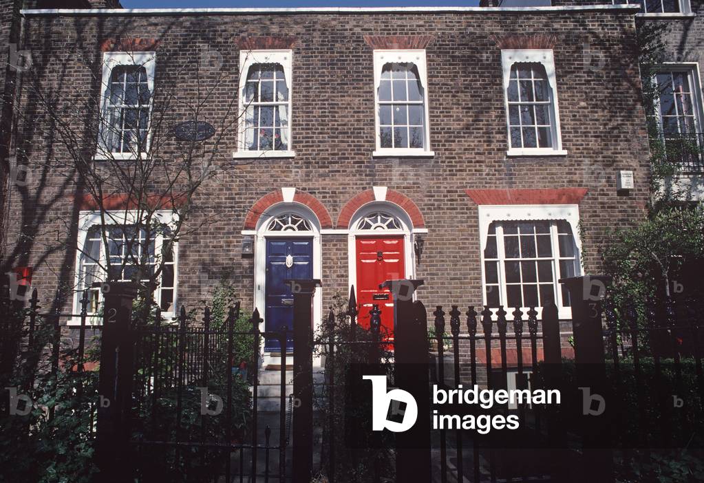 John Constable painter's Georgian townhouse home and artist studio, Hampstead, North London, England, UK (photo)