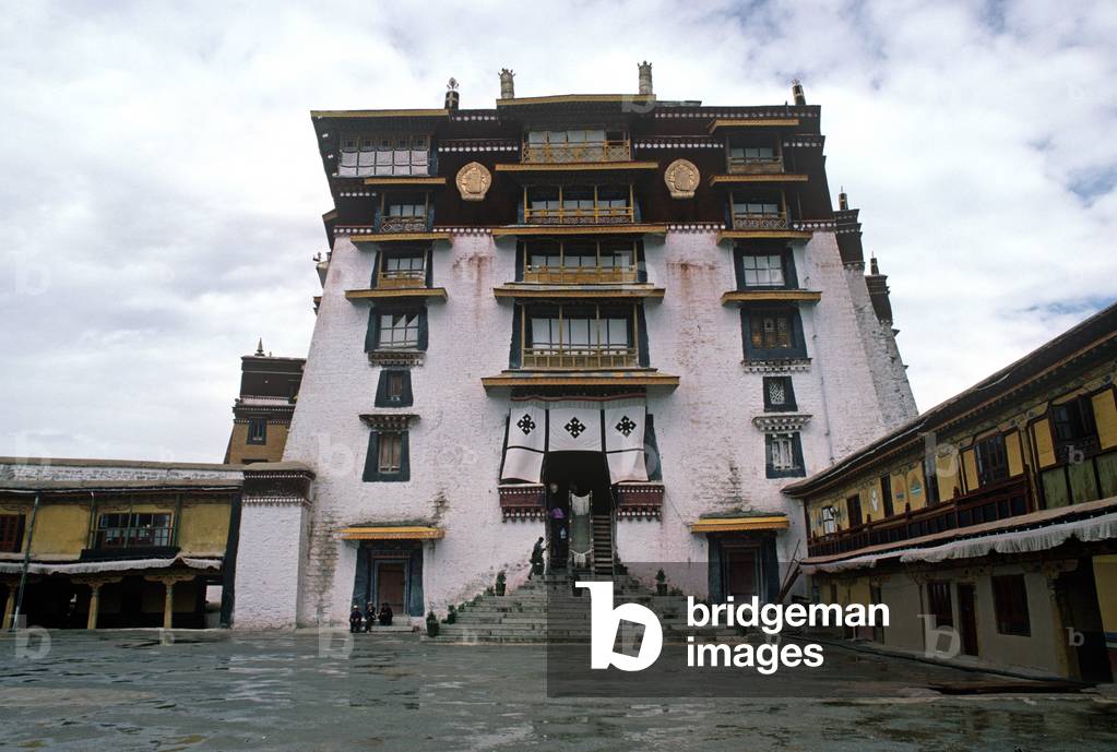 White Palace in the Potala Palace, Lhasa (photo)