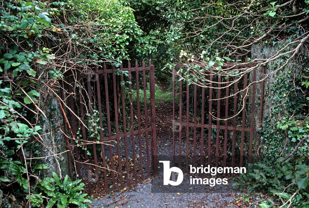 Gate Leading To The Alt, Glen On The Side Of Knocknarea Hill, County Sligo, Ireland, Referred To By W. B. Yeats In 'The Man And The Echo' (photo)