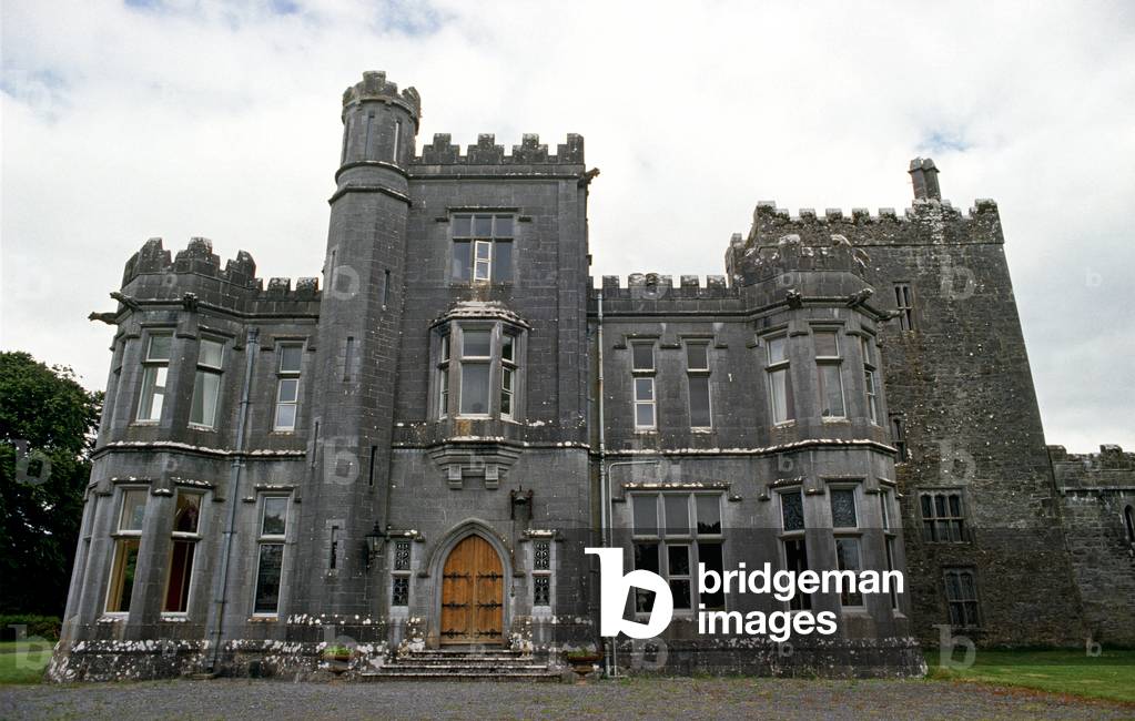 Tulira Castle, County Galway, Ireland. Home Of Edward Martyn, One Of The Founders Of The Abbey Theatre With Yeats And Lady Gregory. Referred To By W. B. Yeats In 'Memoirs'.  (photo)