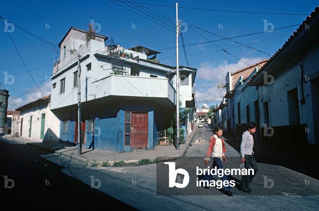 Tegucigalpa street, Honduras (photo)