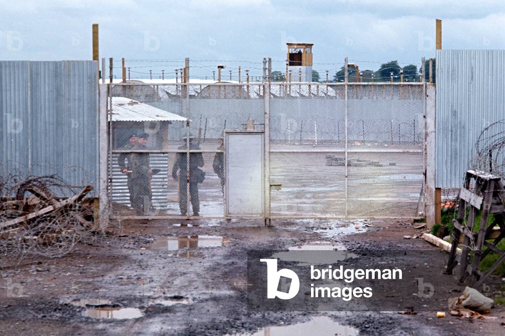 Long Kesh Internment Camp, Lisburn, Northern Ireland, UK, 1972