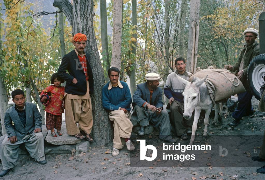 Tribesmen in Hunza Valley, Gilgit-Baltistan Administrative Area, Pakistan (photo)
