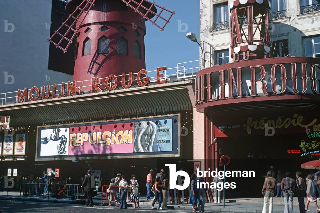 Moulin Rouge, Cabaret, Night Club, Clichy, Paris, France (photo)