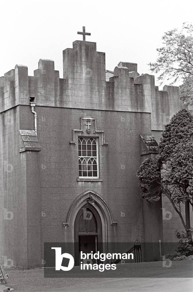 Clongowes Wood College Chapel, Jesuit boarding school where James Joyce attended in 1888-91, County Kildare, Ireland (photo)