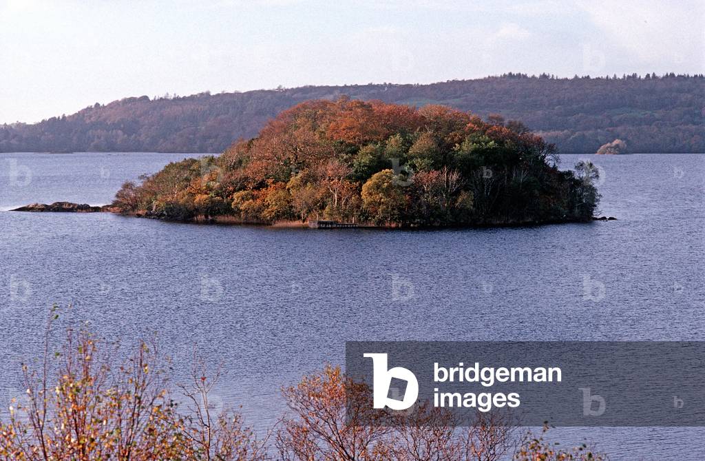 The Lake Isle Of Innisfree, Lough Gill, County Sligo, Ireland Depicted By W. B. Yeats (photo)