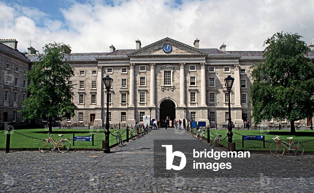 Trinity College, Dublin, referred to in James Joyce, 'A Portrait of the Artist as a Young Man', Ireland (photo)