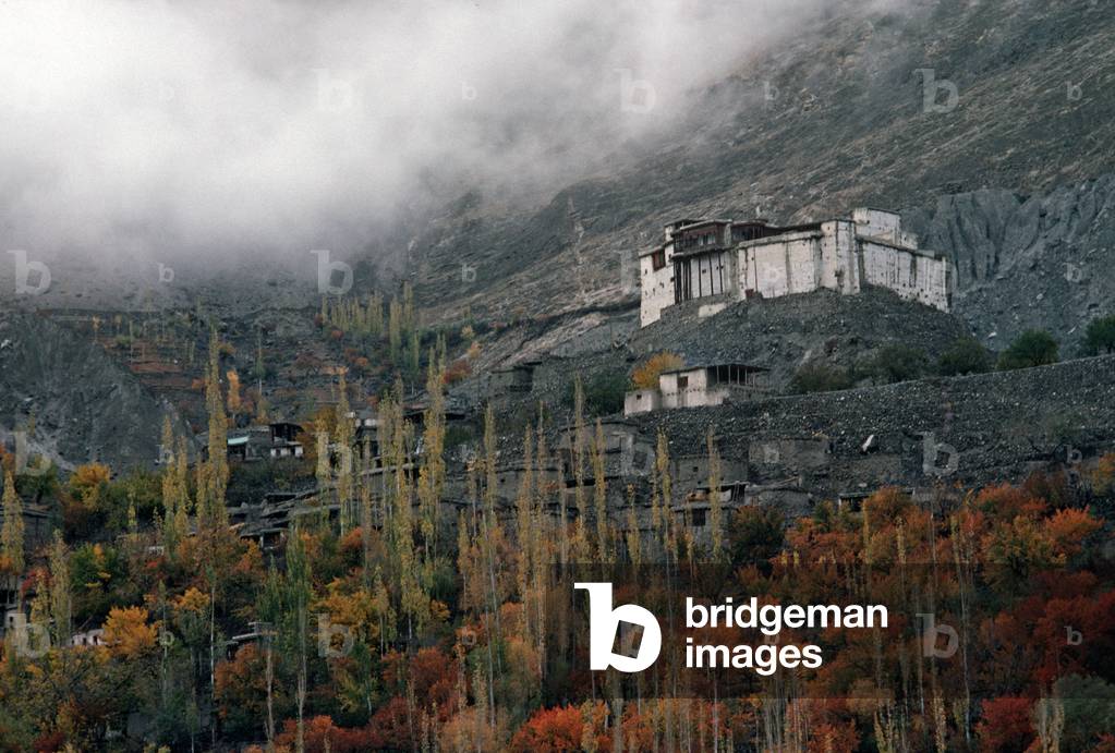 Ancient Baltit Fort, founded in the 1st Century, Hunza Valley, Gilgit-Baltistan Administrative Area, Pakistan (photo)