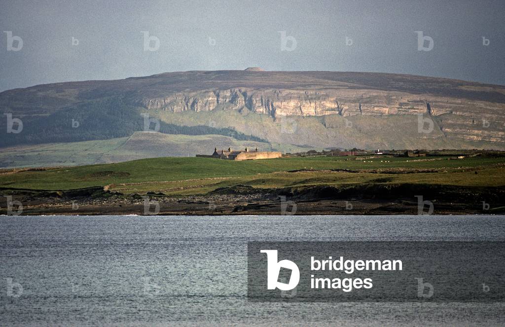 Knocknarea Hill, County Sligo, Ireland, Where Queen Maeve's Burial Tomb Lies On Top. Referred To By W. B. Yeats In 'Memoirs' (photo)