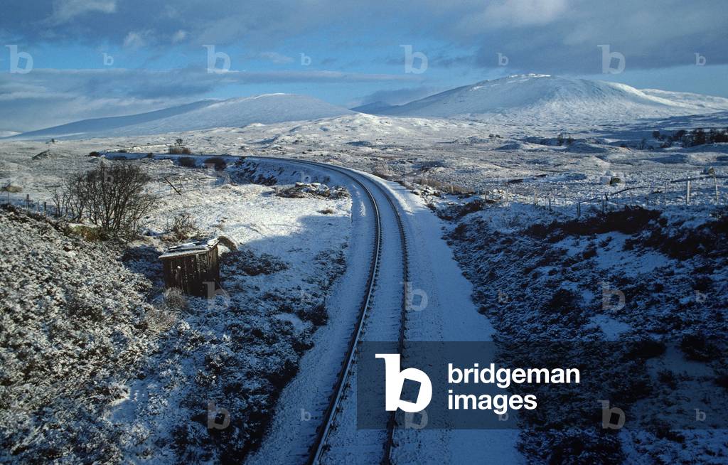 Rannoch Moor Railway Station on the West highland Line, Inverness-Shire, Scotland, 1982 (photograph)