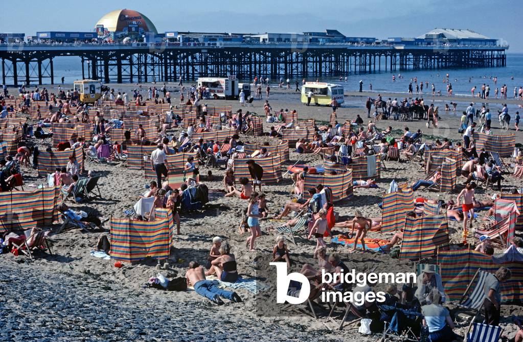 August Bank Holiday at Blackpool, Lancashire (photo)