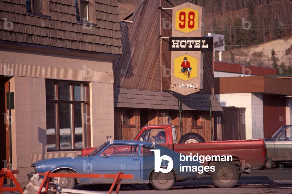 Hotel 98 in Whitehorse. capital of northwest CanadaÕs Yukon territory (photo)
