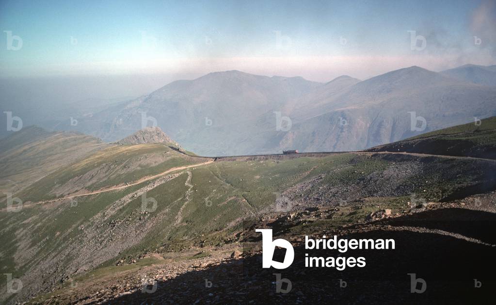 View of Snowdonia National Park, Wales, United Kingdom, 1991 (photo)