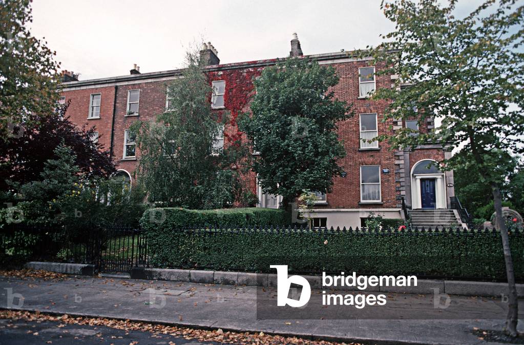 Ballsbridge in the Pembroke township, a very exclusive and affluent area of Dublin, Ireland (photo)