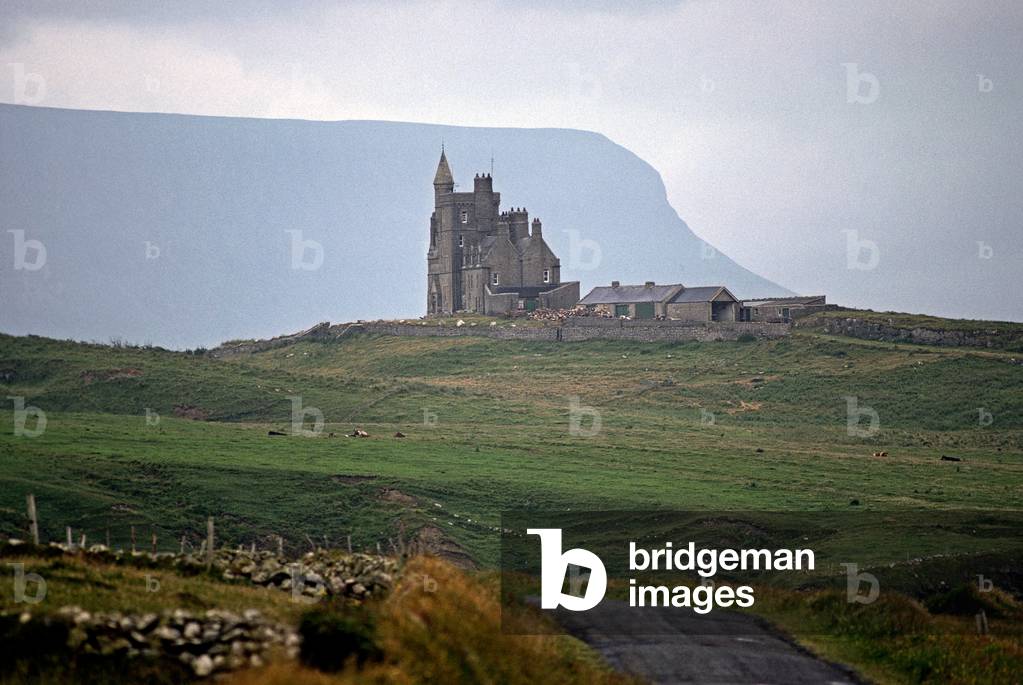 Classiebawn House Was Also Known As Mullaghmore Castle, A Baronial Style House On The Mullaghmore Penninsula, County Sligo, Ireland. Summer Home Of The Mountbattens Till Lord Mountbatten Was Blown Up In His Boat In Mullagmore Harbour By The I.R.A In 1979 (photo)