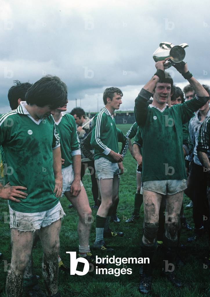 Junior Gaelic football players, Castlebar, Co Mayo, Ireland (photo)