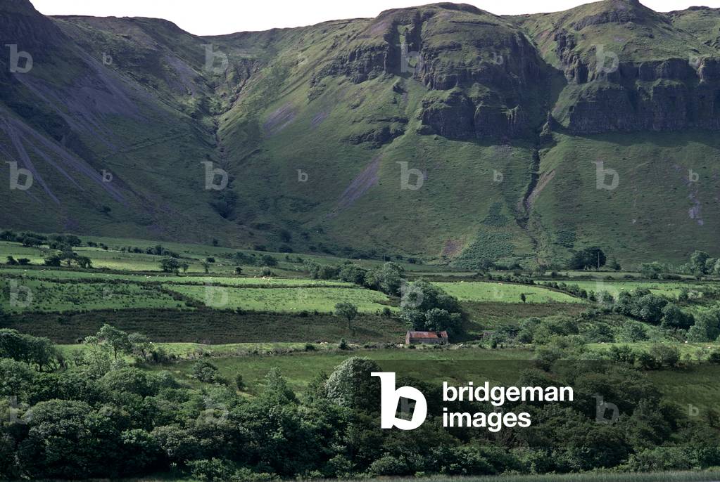 Lugnagall Hill, Near Glencar Lake, County Sligo, Ireland. Referred To By W. B. Yeats In 'The Man Who Dreamed Of Faeryland'.  (photo)