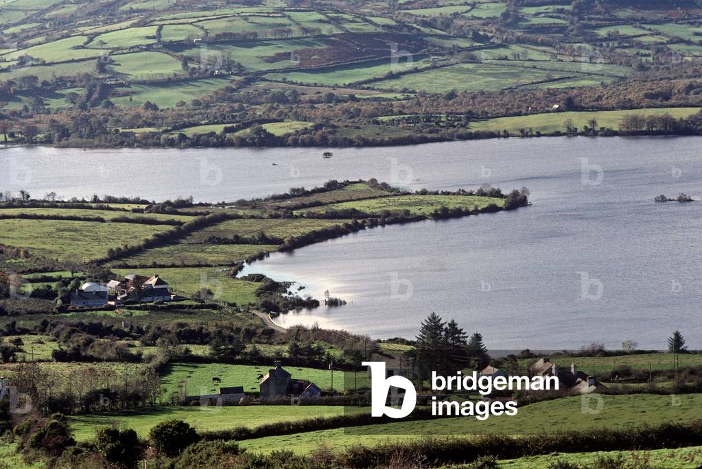Lough Graney In Slieve Aughty Also Known As Echgthe,  County Galway, Ireland. Referred To By W. B. Yeats In 'The Withering Of The Boughs' Poem,  (photo)