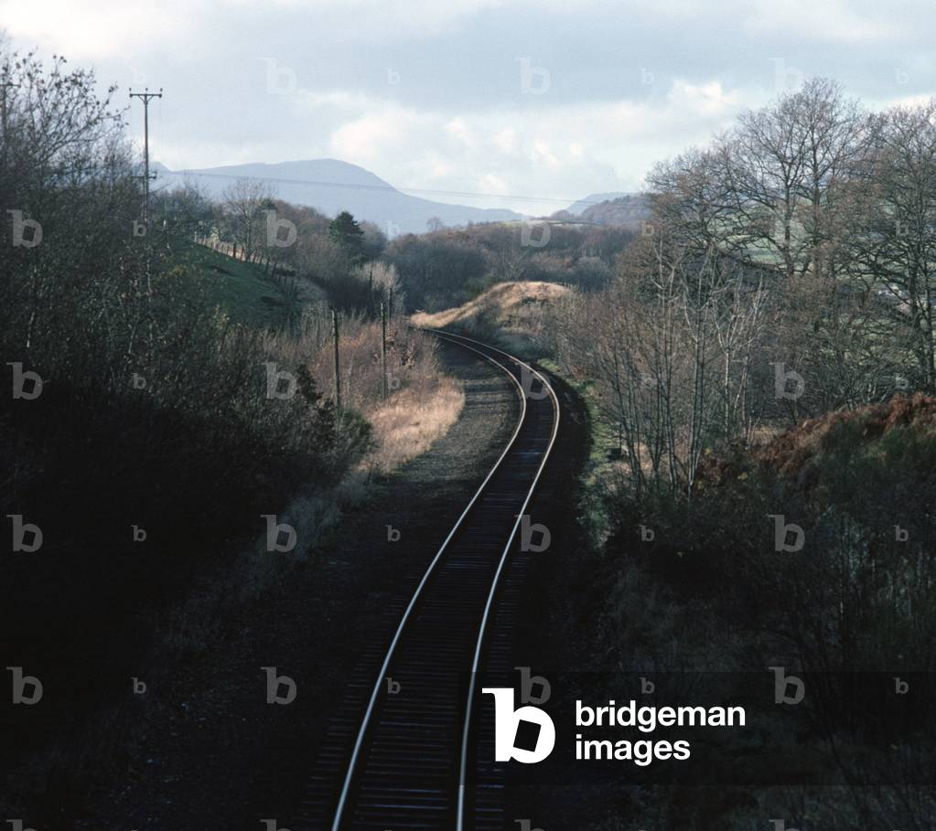 Oxenholme to Windermere railway line, Lake District, England, 1981 (photograph)