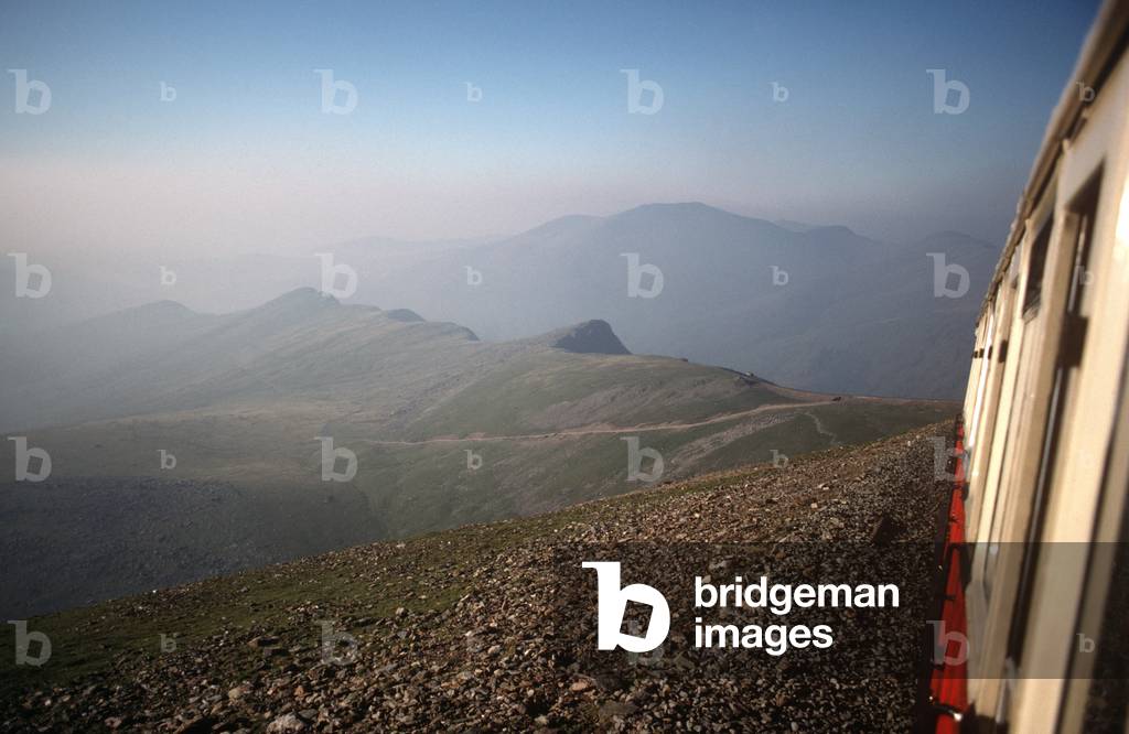 View of Snowdonia National Park, Wales, United Kingdom, 1991 (photo)