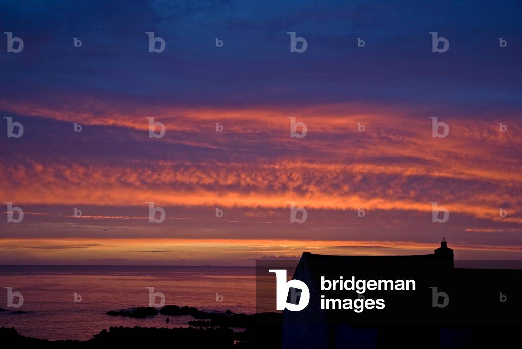 Irish Sea, Kearney Village, Northern Ireland, 2020 (photo)