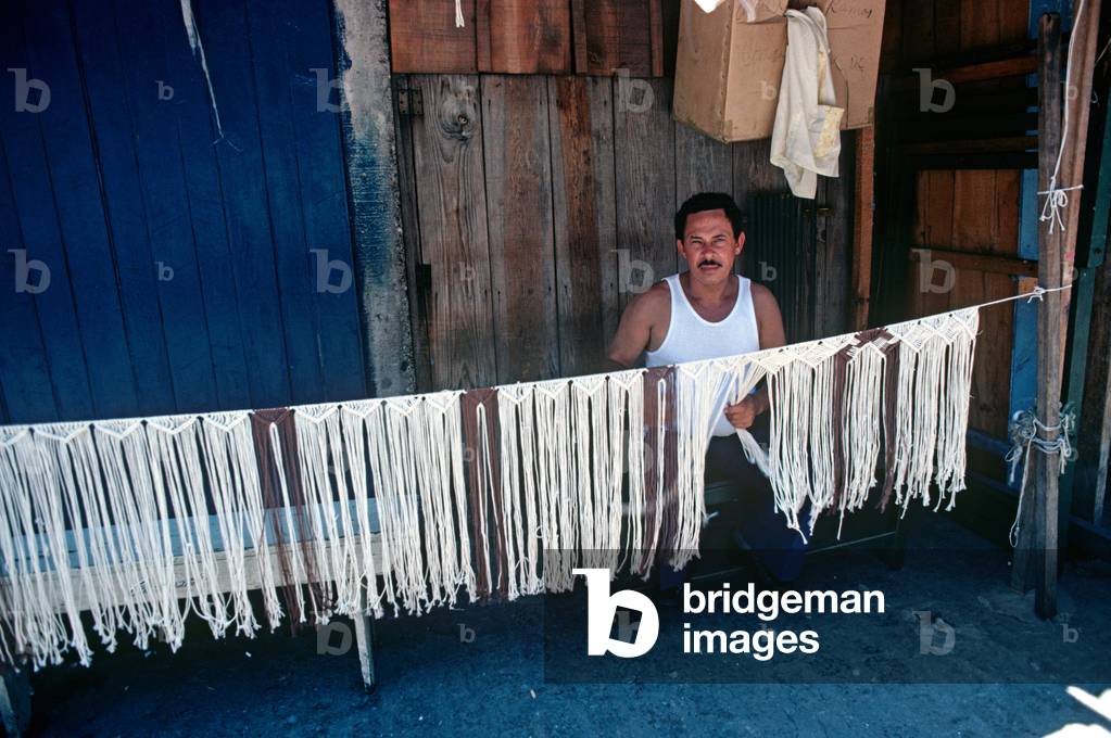 Prisoner in Tegucigalpa main prison, Honduras (photo)