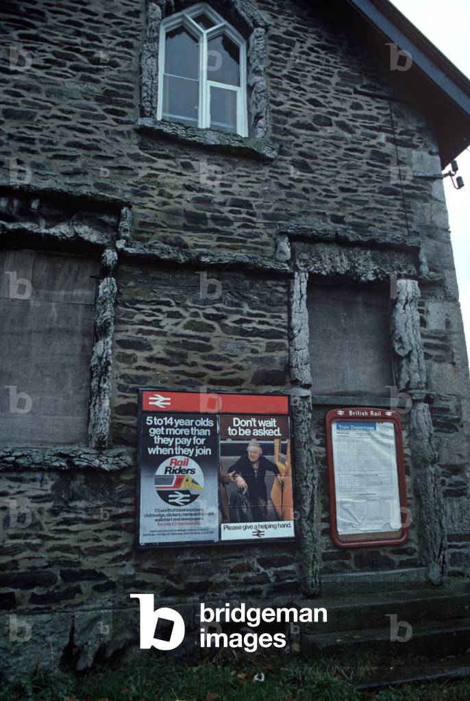 Burnside railway station on the Oxenholme to Windermere line, Lake District, England, 1981 (photograph)