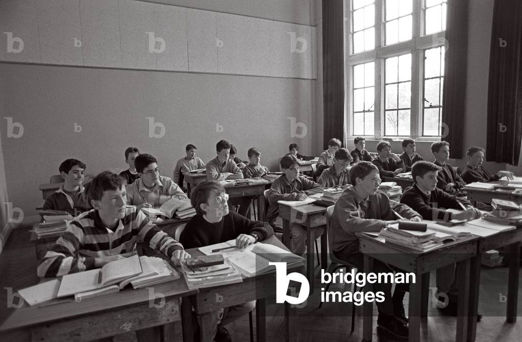 Clongowes Wood College classroom (photo)